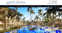 Desktop Screenshot of majesticcolonialclub.com